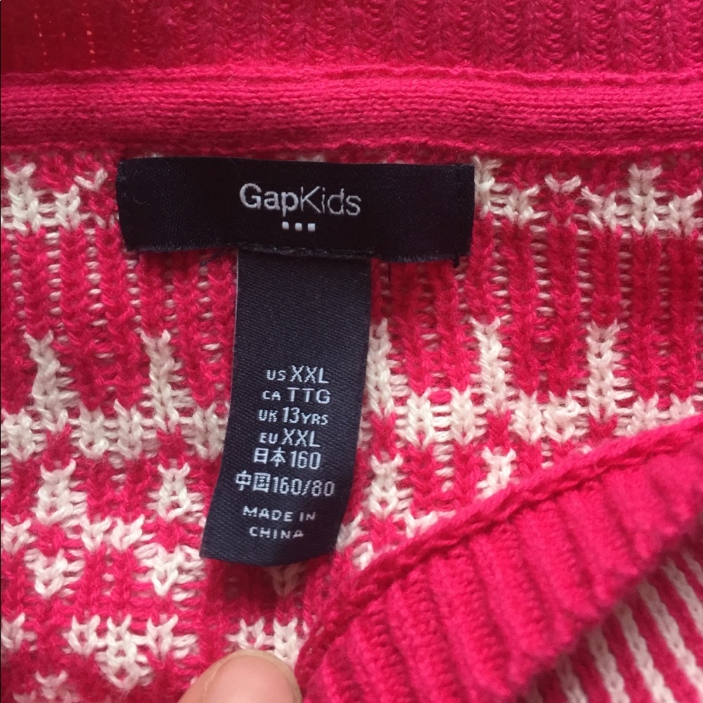 NWOT Gap Kids Warm Winter Sweater - Picture 5 of 6